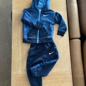 Nike Kids Tracksuit in Blue and Navy